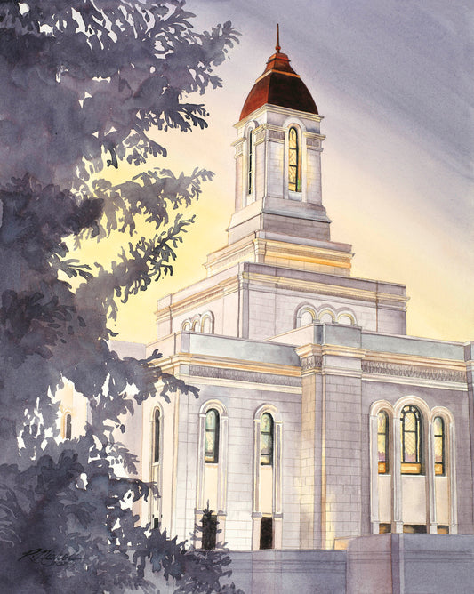 Deseret Peak Temple Painting